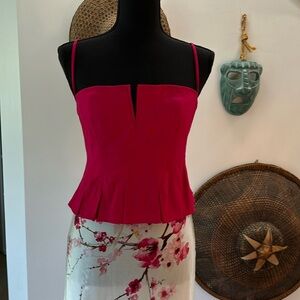 Reformation pink top worn once